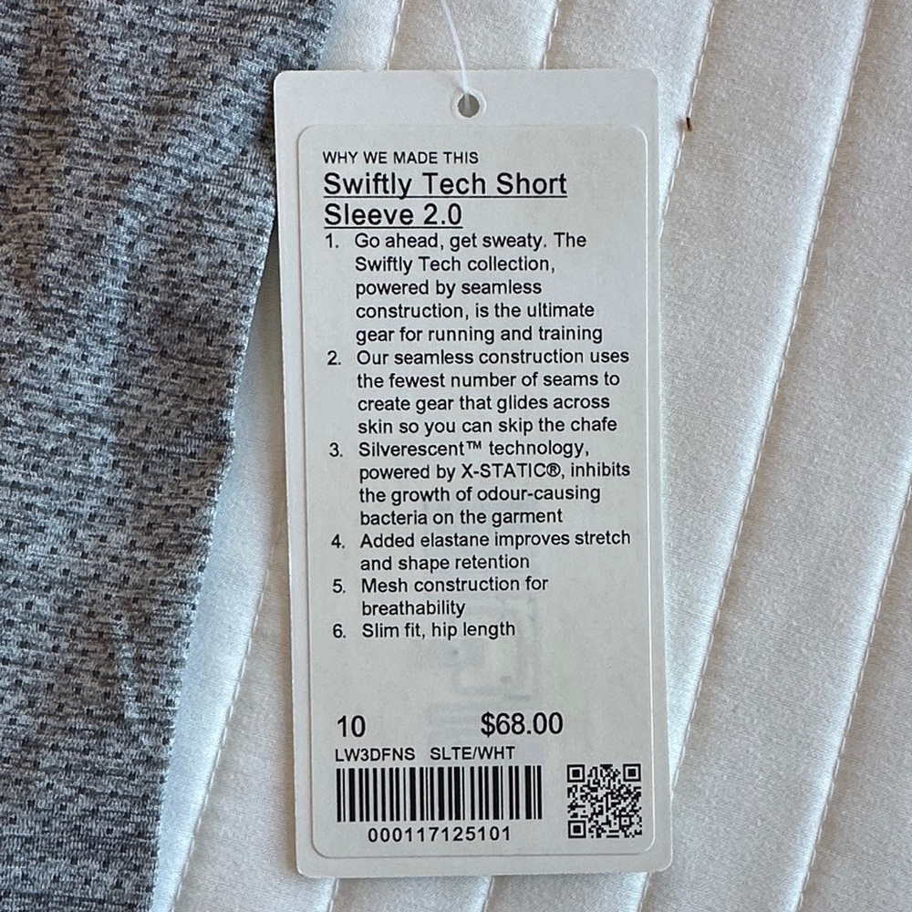 NWT lululemon athletica Swiftly Tech Short Sleeve 2.0 - Picture 2 of 4